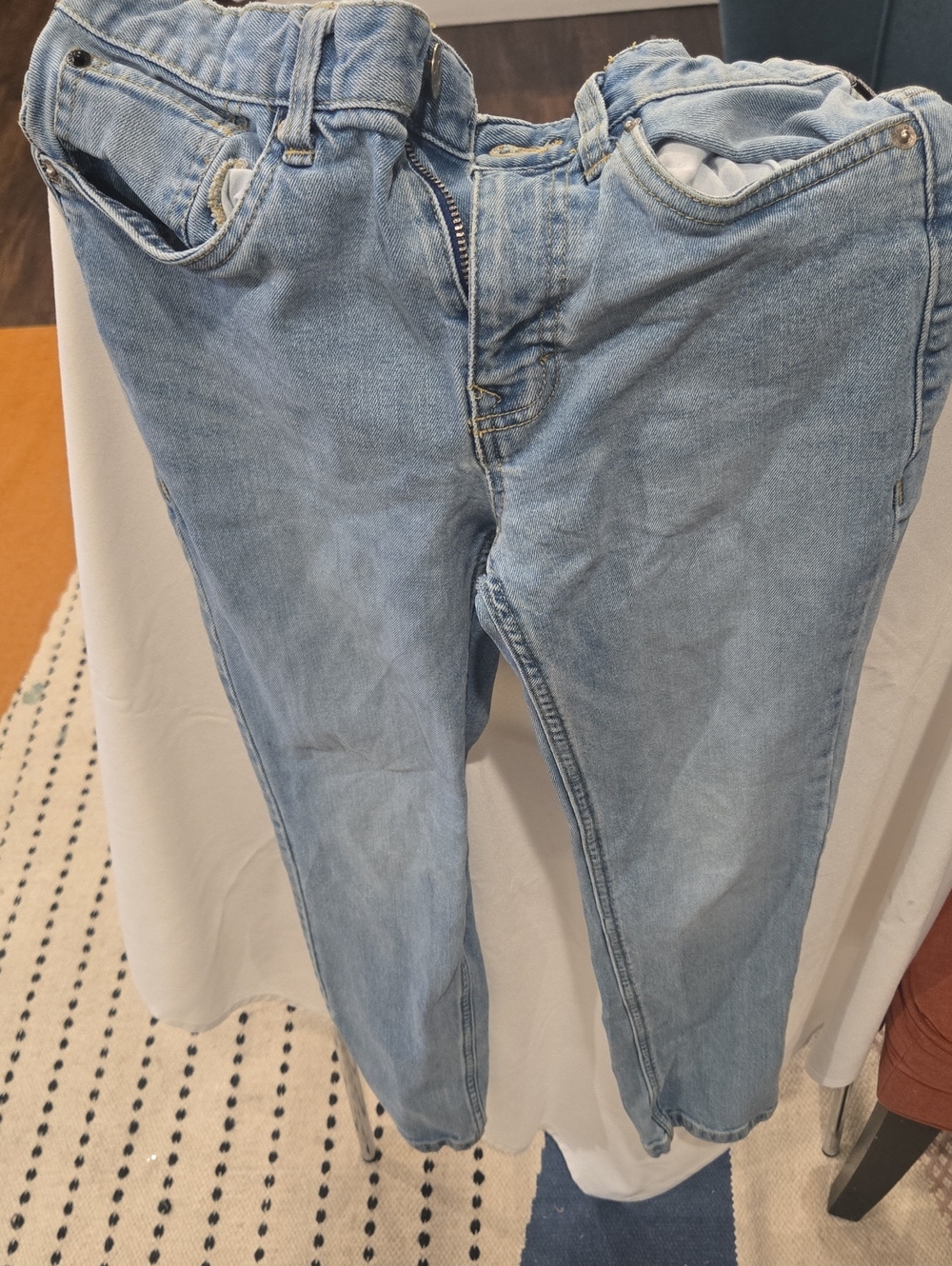 Calvin Klein Jeans Light Blue Kids Denim Pants